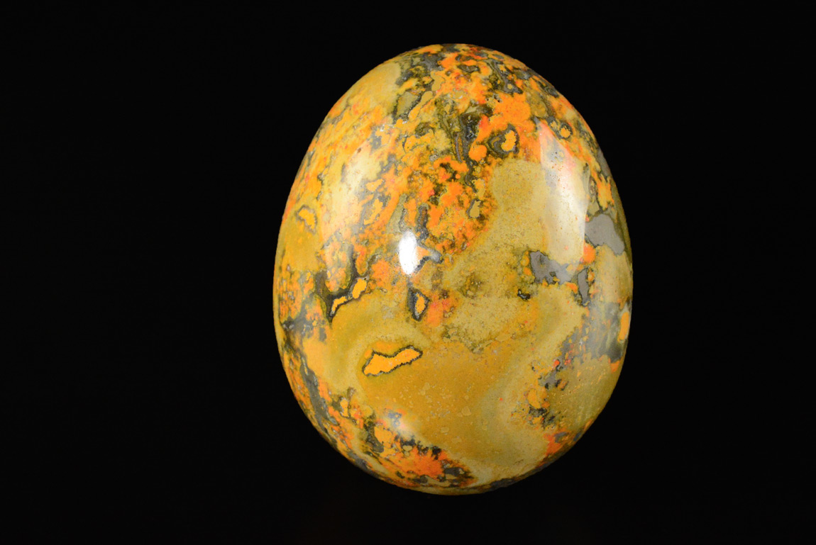 Oeuf En Jaspe Et Orpiment (Bumblebee Jasper)