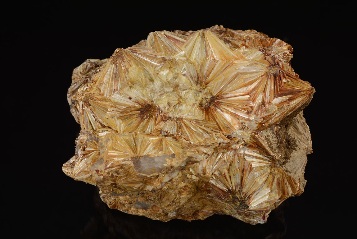 Pyrophyllite Sur Quartz