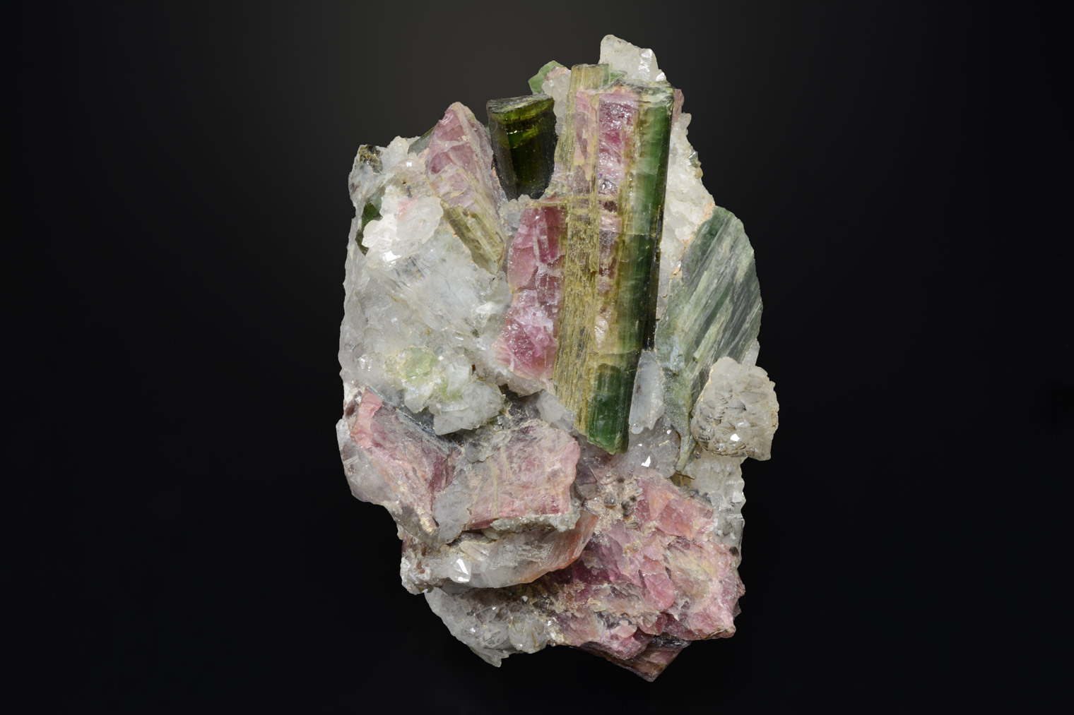 Quartz Et Tourmaline