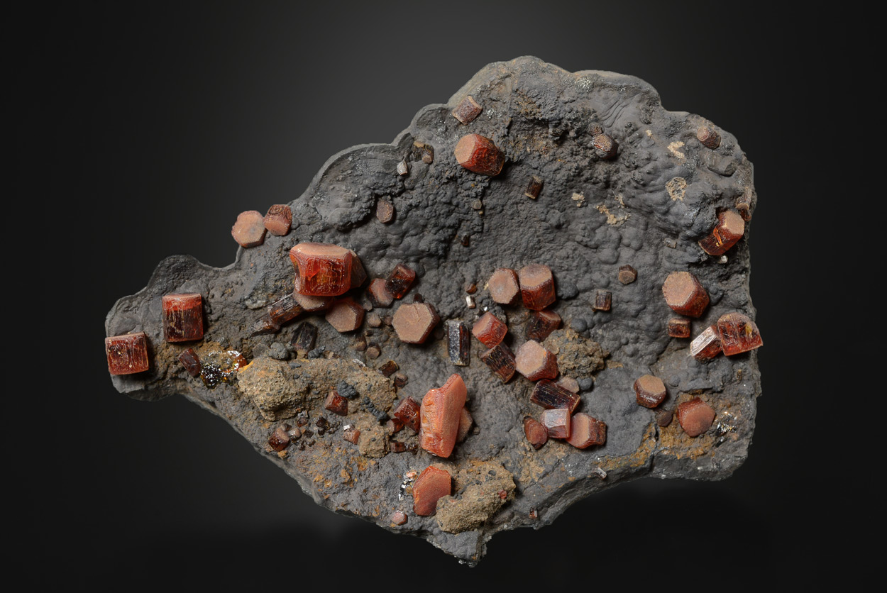 Vanadinite Sur Goethite